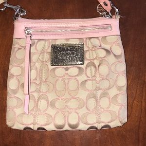 COACH POPPY OVERSHOULDER/CROSSBODY PURSE 👛